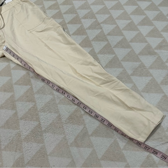 Calvin Klein split hem ankle pants joggers beige comfort - Picture 4 of 7